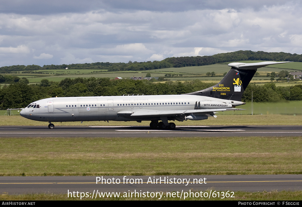 Aircraft Photo of XV105 | Vickers VC10 C.1K | UK - Air Force | AirHistory.net #61362