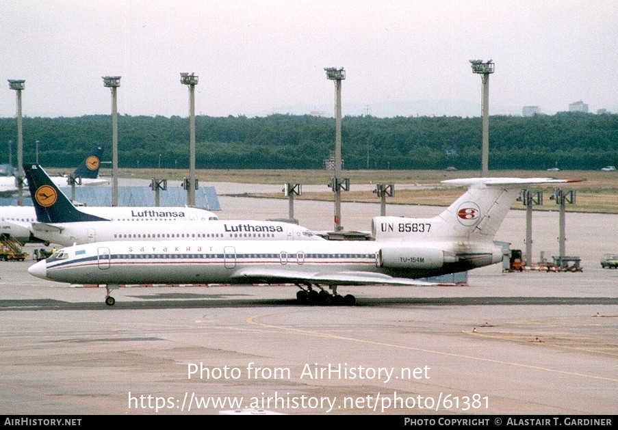 Aircraft Photo of UN-85837 | Tupolev Tu-154M | Sayakhat Airlines | AirHistory.net #61381