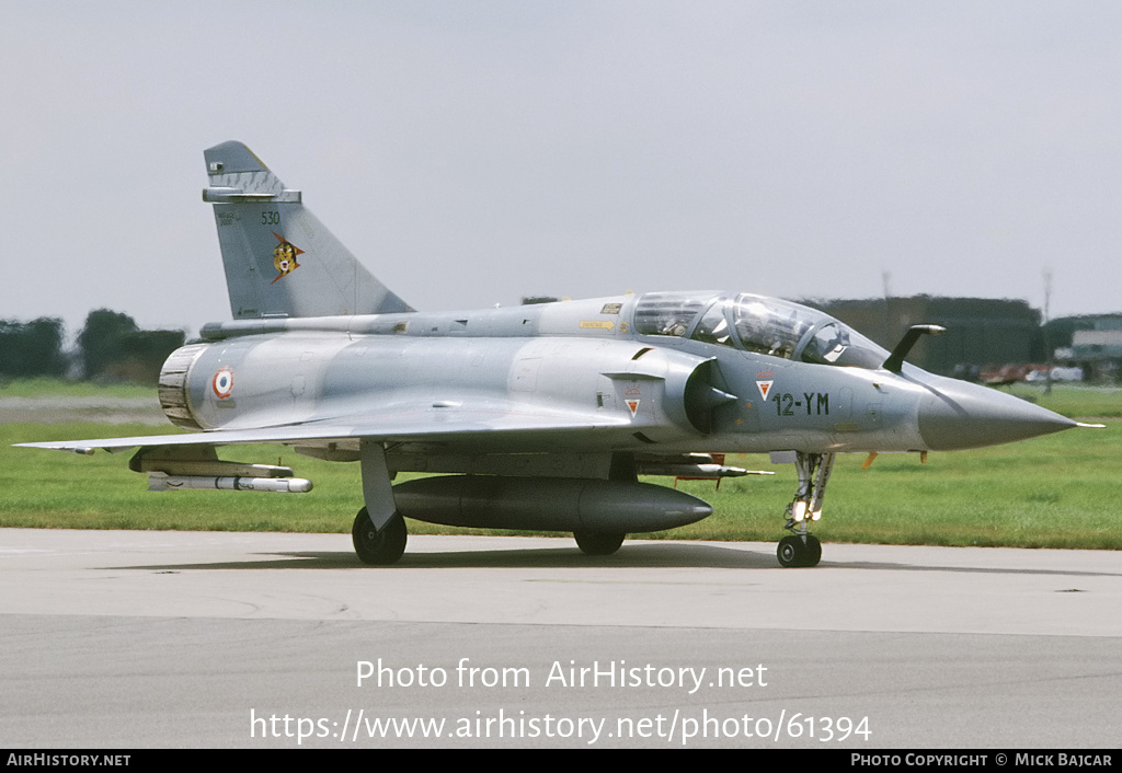 Aircraft Photo of 530 | Dassault Mirage 2000B | France - Air Force | AirHistory.net #61394