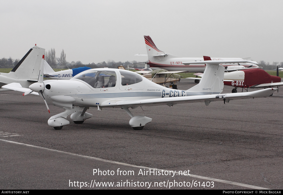 Aircraft Photo of G-CCLC | Diamond DA40D Diamond Star TDI | AirHistory.net #61403