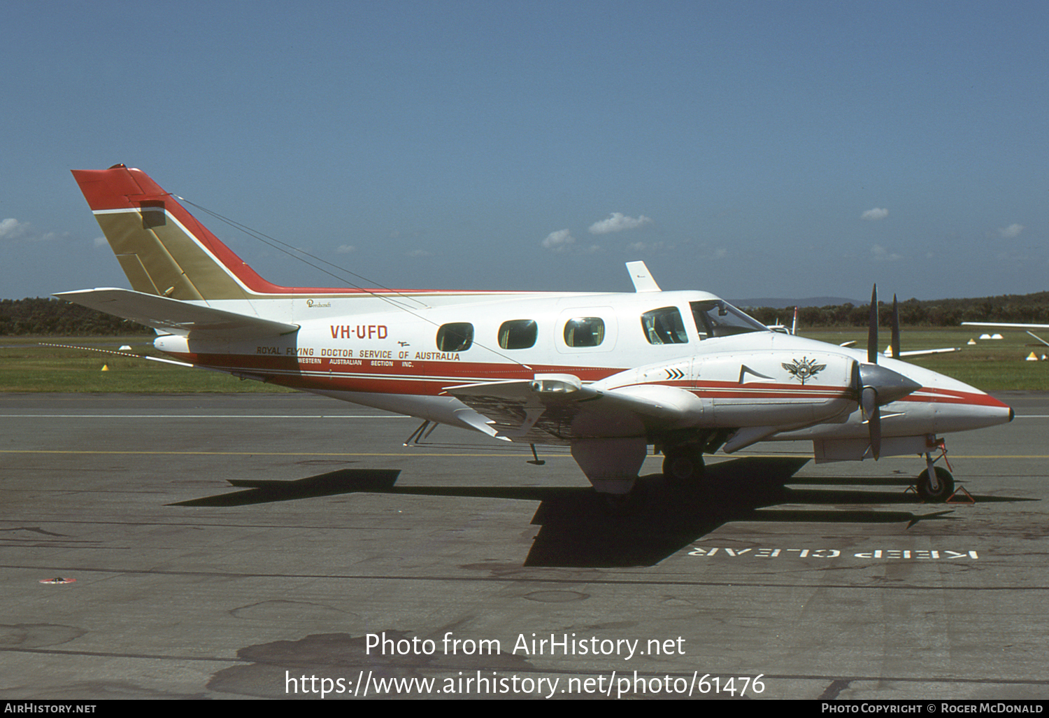 Aircraft Photo of VH-UFD | Beech A60 Duke | Royal Flying Doctor Service - RFDS | AirHistory.net #61476