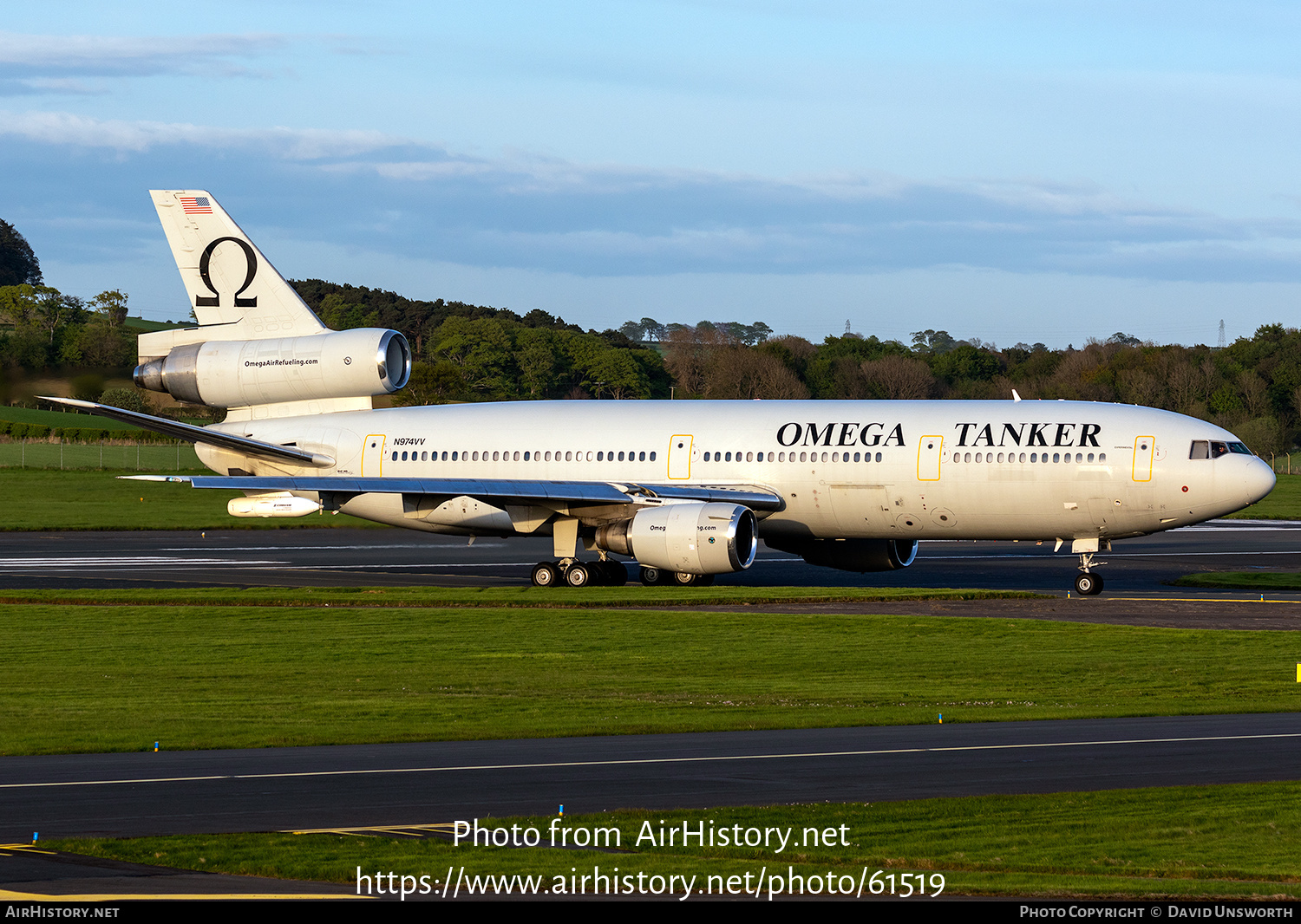 Aircraft Photo of N974VV | McDonnell Douglas DC-10-40I | Omega Aerial Refueling Services | AirHistory.net #61519