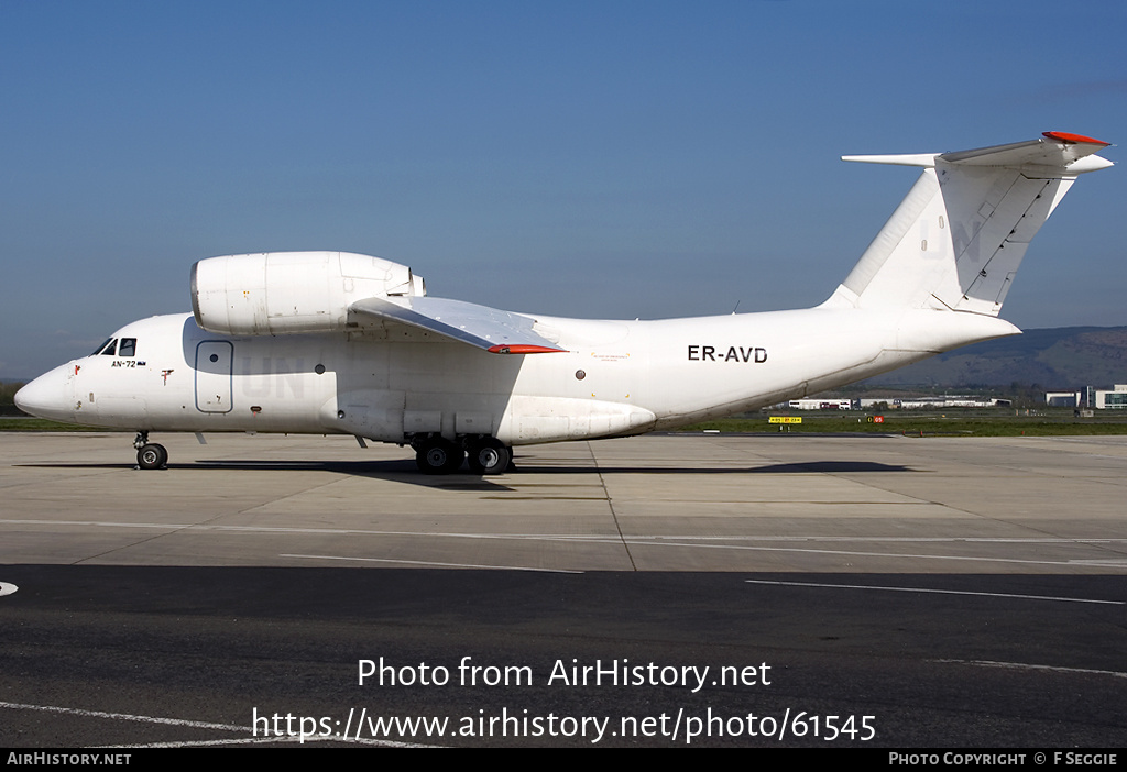 Aircraft Photo of ER-AVD | Antonov An-72 | Enimex | AirHistory.net #61545