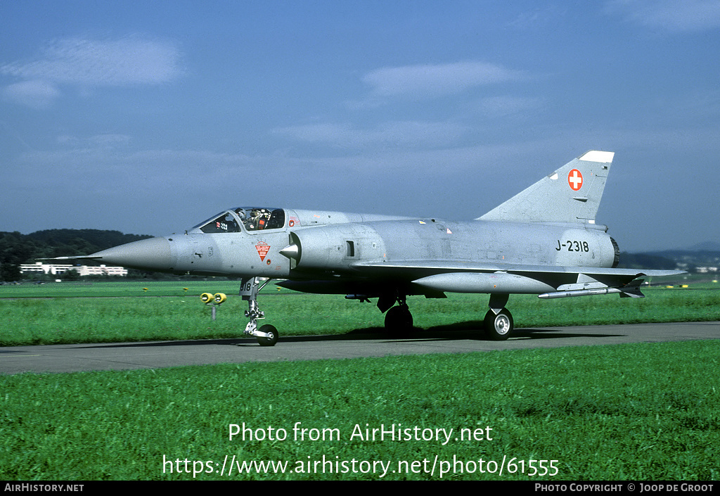 Aircraft Photo of J-2318 | Dassault Mirage IIIS | Switzerland - Air Force | AirHistory.net #61555