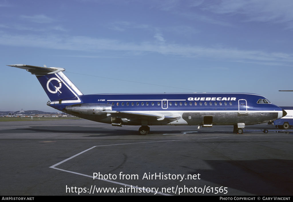 Aircraft Photo of C-FQBR | BAC 111-402AP One-Eleven | Quebecair | AirHistory.net #61565