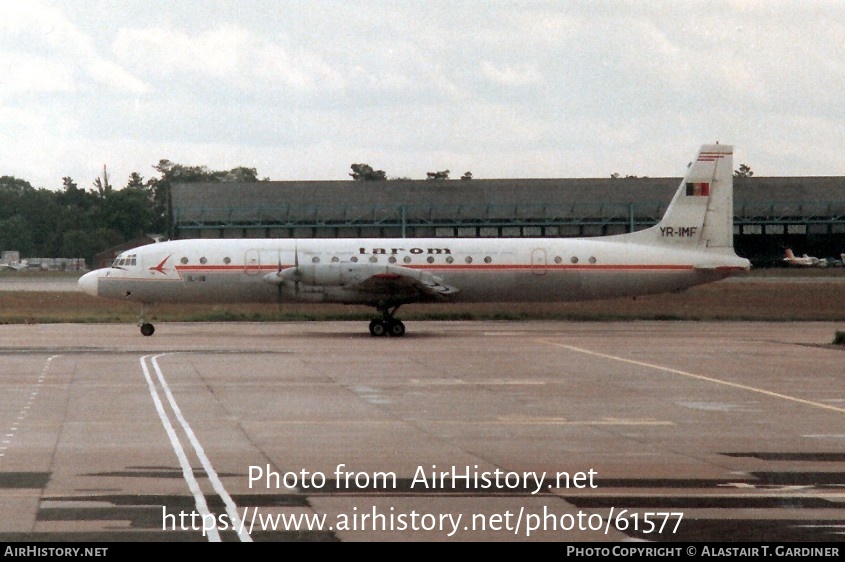 Aircraft Photo of YR-IMF | Ilyushin Il-18V | TAROM - Transporturile Aeriene Române | AirHistory.net #61577