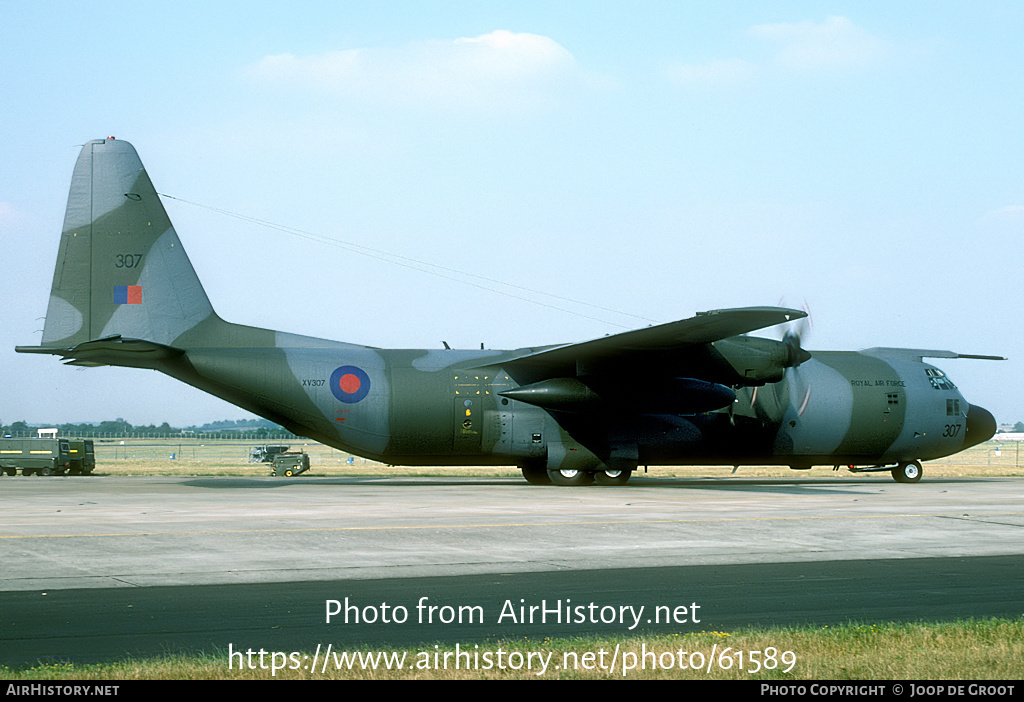 Aircraft Photo of XV307 | Lockheed C-130K Hercules C3 (L-382) | UK - Air Force | AirHistory.net #61589