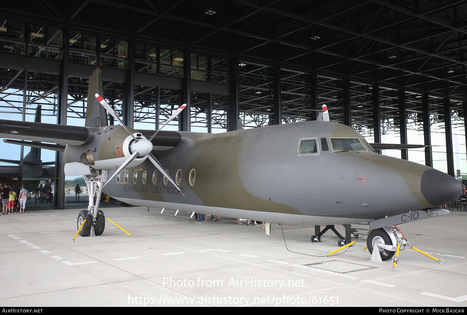 Aircraft Photo of C-10 | Fokker F27-300M Troopship | Netherlands - Air Force | AirHistory.net #61651