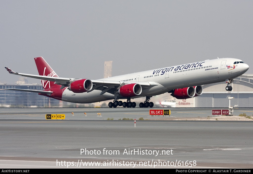 Aircraft Photo of G-VWEB | Airbus A340-642 | Virgin Atlantic Airways | AirHistory.net #61658