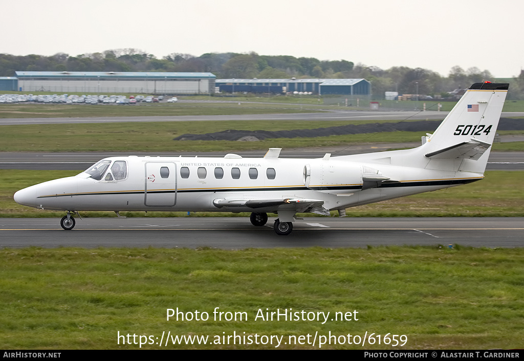 Aircraft Photo of 95-0124 / 50124 | Cessna UC-35A Citation Ultra (560) | USA - Army | AirHistory.net #61659