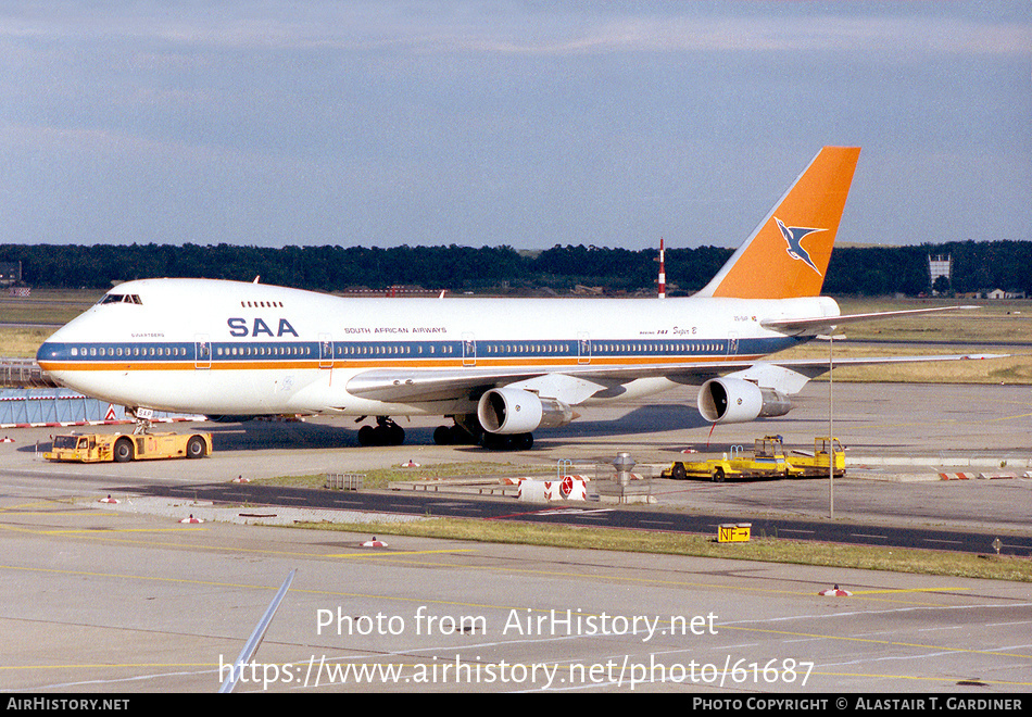 Aircraft Photo of ZS-SAP | Boeing 747-244B | South African Airways - Suid-Afrikaanse Lugdiens | AirHistory.net #61687