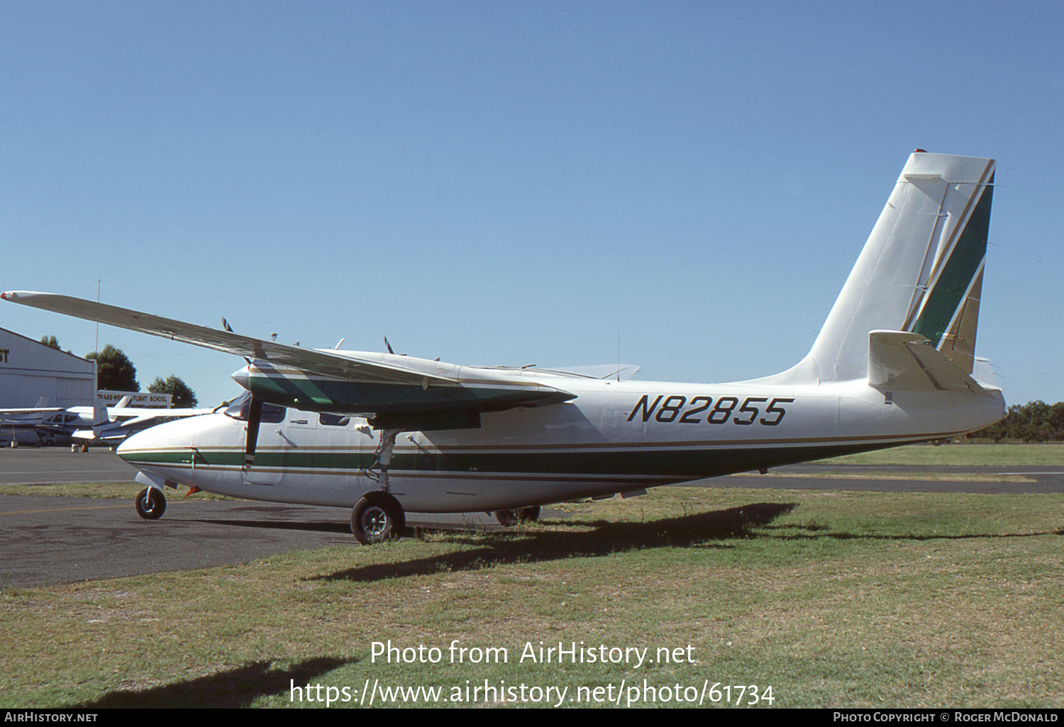 Aircraft Photo of N82855 | Rockwell 500S Shrike Commander | AirHistory.net #61734