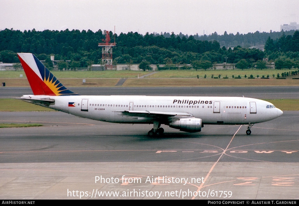 Aircraft Photo of RP-C3004 | Airbus A300B4-203 | Philippine Airlines | AirHistory.net #61759