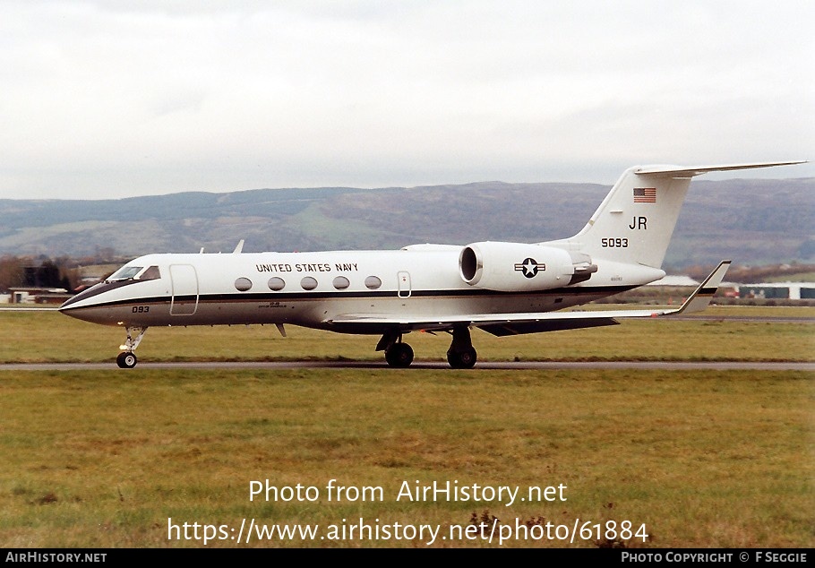 Aircraft Photo of 165093 | Gulfstream Aerospace C-20G Gulfstream IV (G-IV) | USA - Navy | AirHistory.net #61884