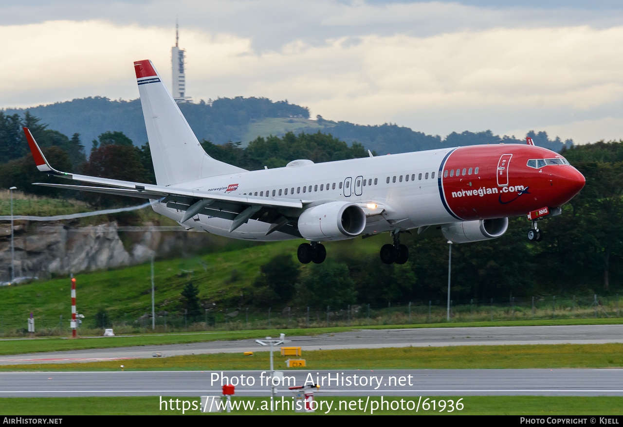 Aircraft Photo of LN-NHG | Boeing 737-8JP | Norwegian | AirHistory.net #61936