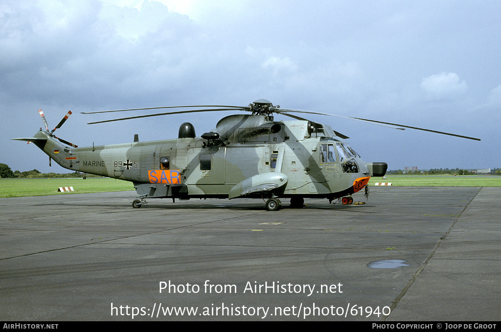 Aircraft Photo of 8951 | Westland WS-61 Sea King Mk41 | Germany - Navy | AirHistory.net #61940