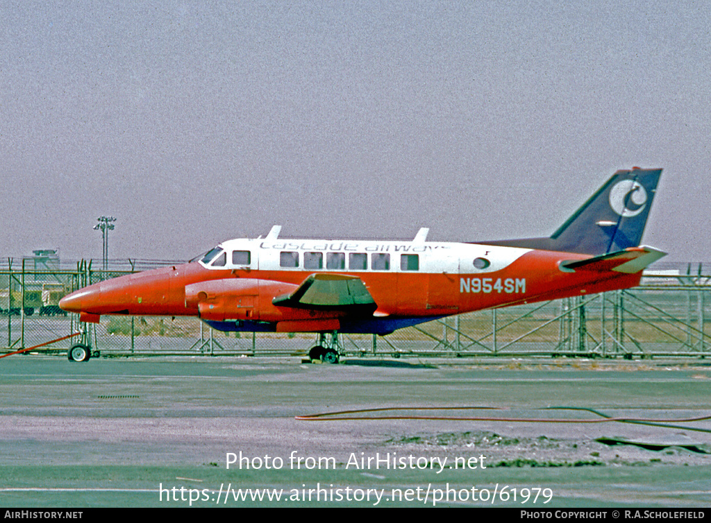 Aircraft Photo of N954SM | Beech 99 Airliner | Cascade Airways | AirHistory.net #61979