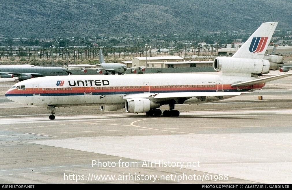 Aircraft Photo of N1812U | McDonnell Douglas DC-10-10 | United Airlines | AirHistory.net #61988