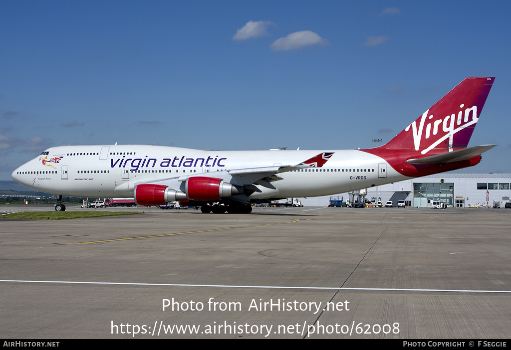 Aircraft Photo of G-VROS | Boeing 747-443 | Virgin Atlantic Airways | AirHistory.net #62008