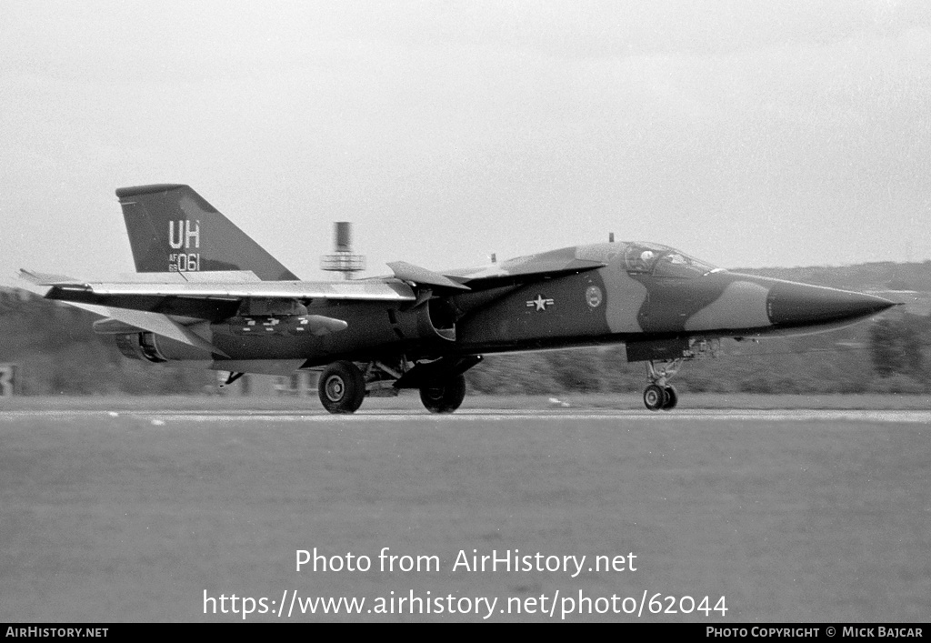 Aircraft Photo of 68-0061 / AF68-061 | General Dynamics F-111E Aardvark | USA - Air Force | AirHistory.net #62044