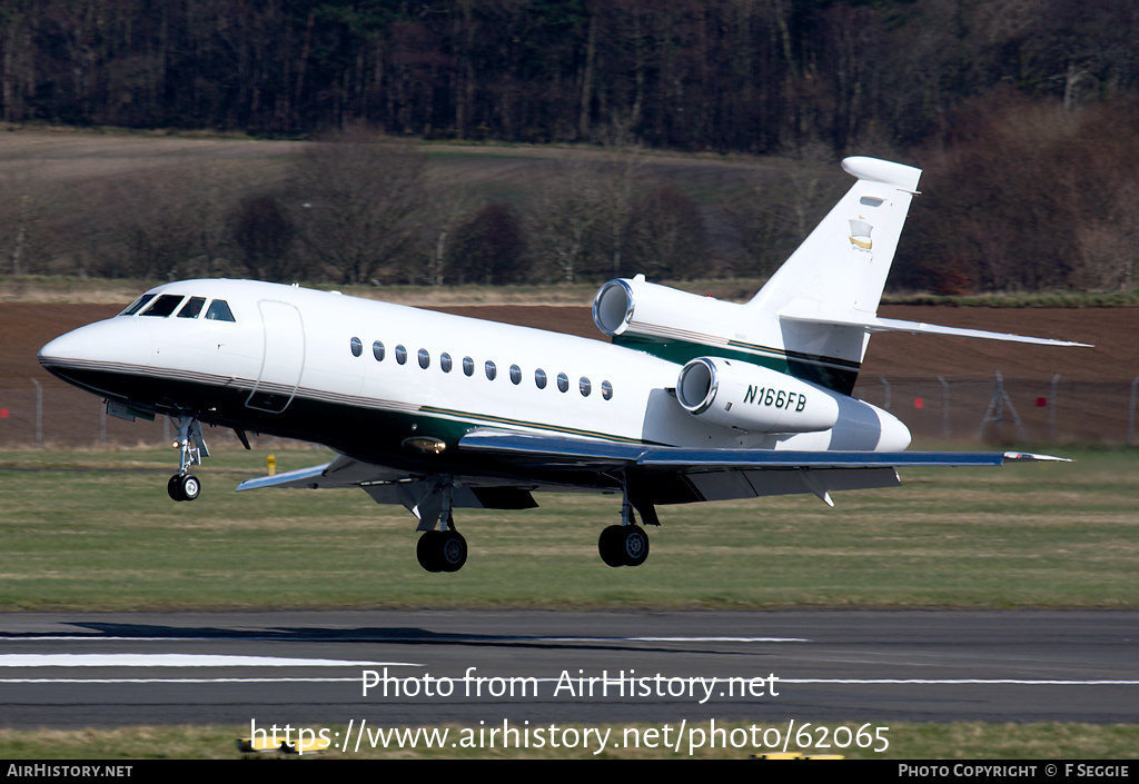 Aircraft Photo of N166FB | Dassault Falcon 900EX | AirHistory.net #62065