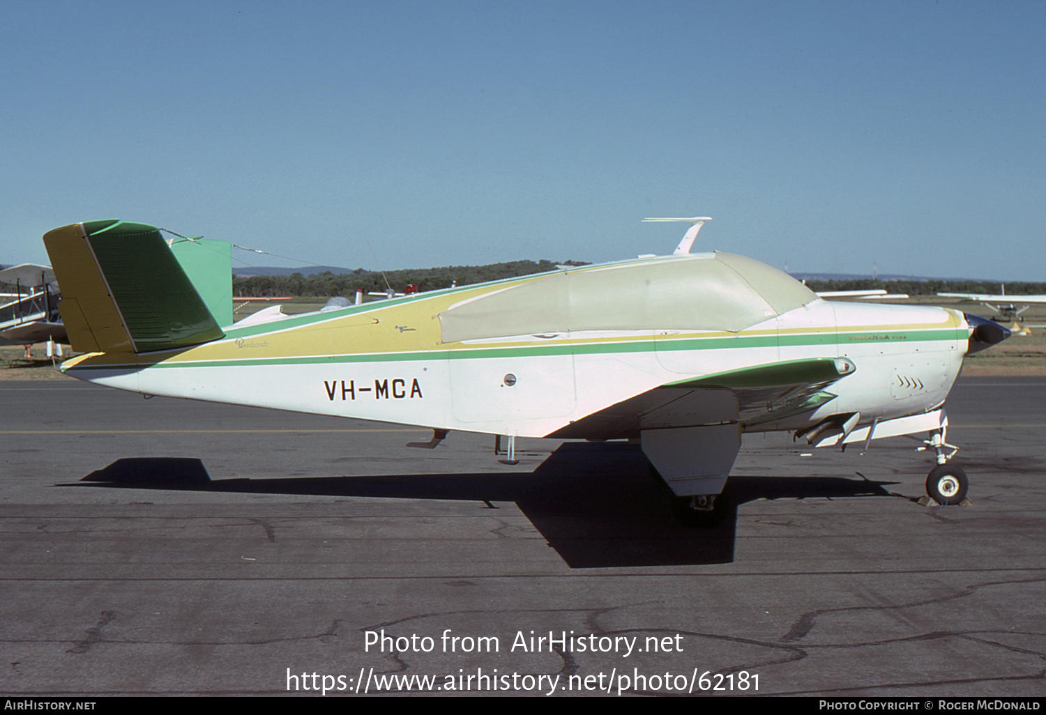 Aircraft Photo of VH-MCA | Beech V35A Bonanza | AirHistory.net #62181