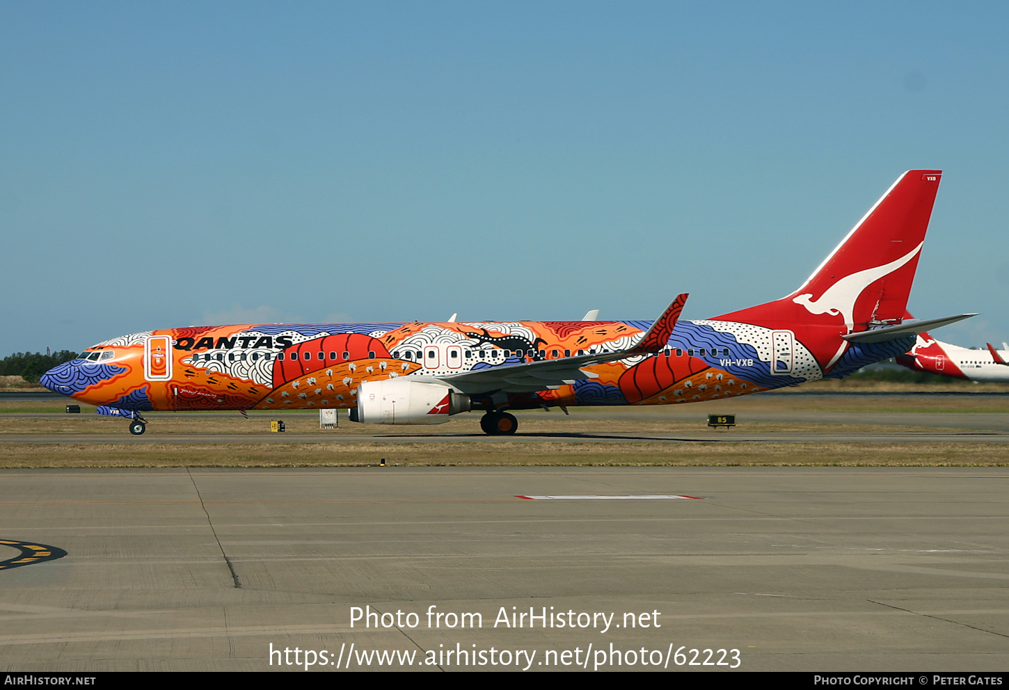 Aircraft Photo of VH-VXB | Boeing 737-838 | Qantas | AirHistory.net #62223