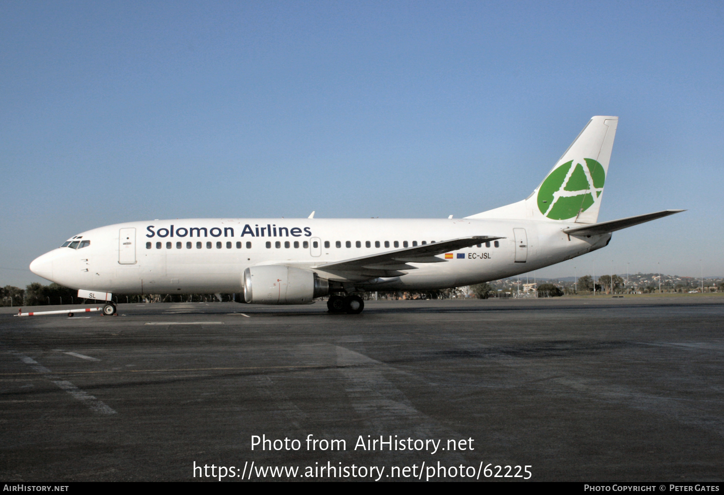 Aircraft Photo of EC-JSL | Boeing 737-33A | Solomons - Solomon Airlines | AirHistory.net #62225