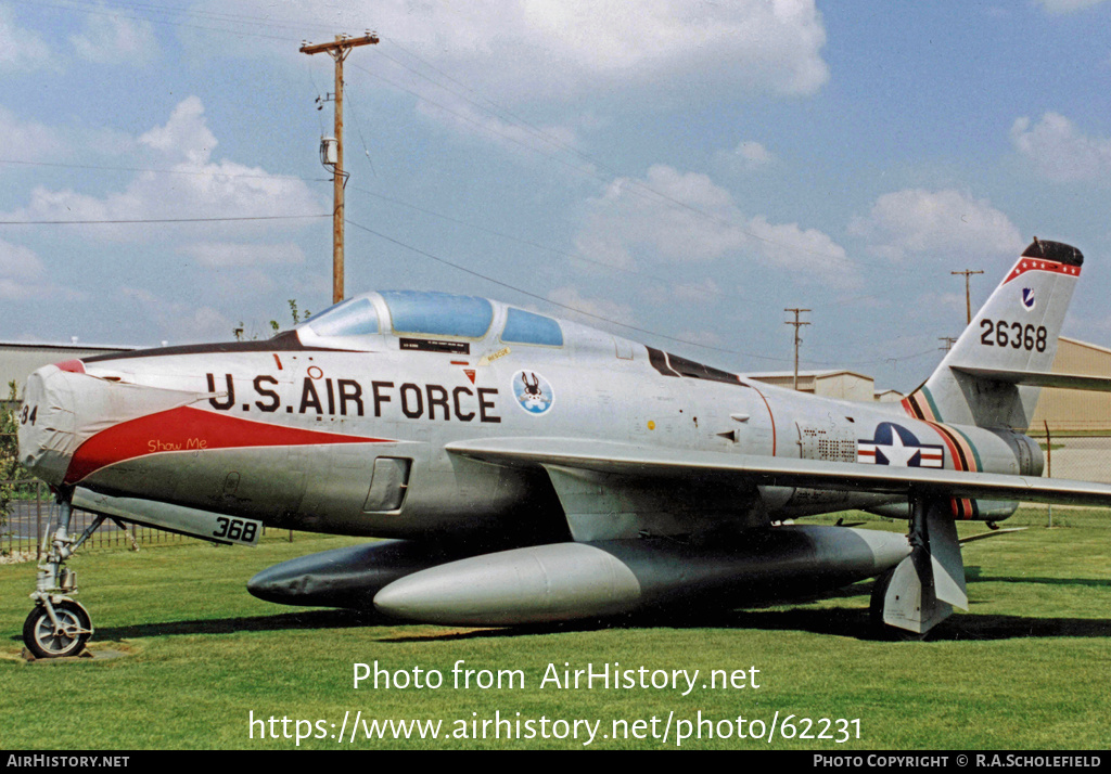 Aircraft Photo of 52-6486 / 26368 | Republic F-84F Thunderstreak | USA - Air Force | AirHistory.net #62231