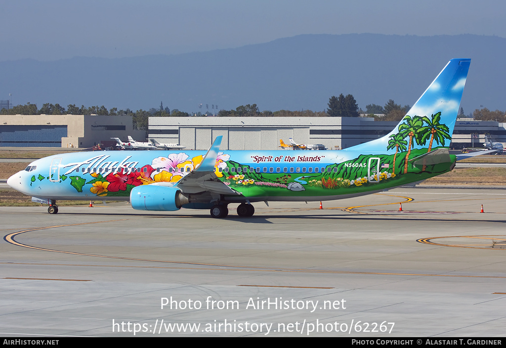 Aircraft Photo of N560AS | Boeing 737-890 | Alaska Airlines | AirHistory.net #62267