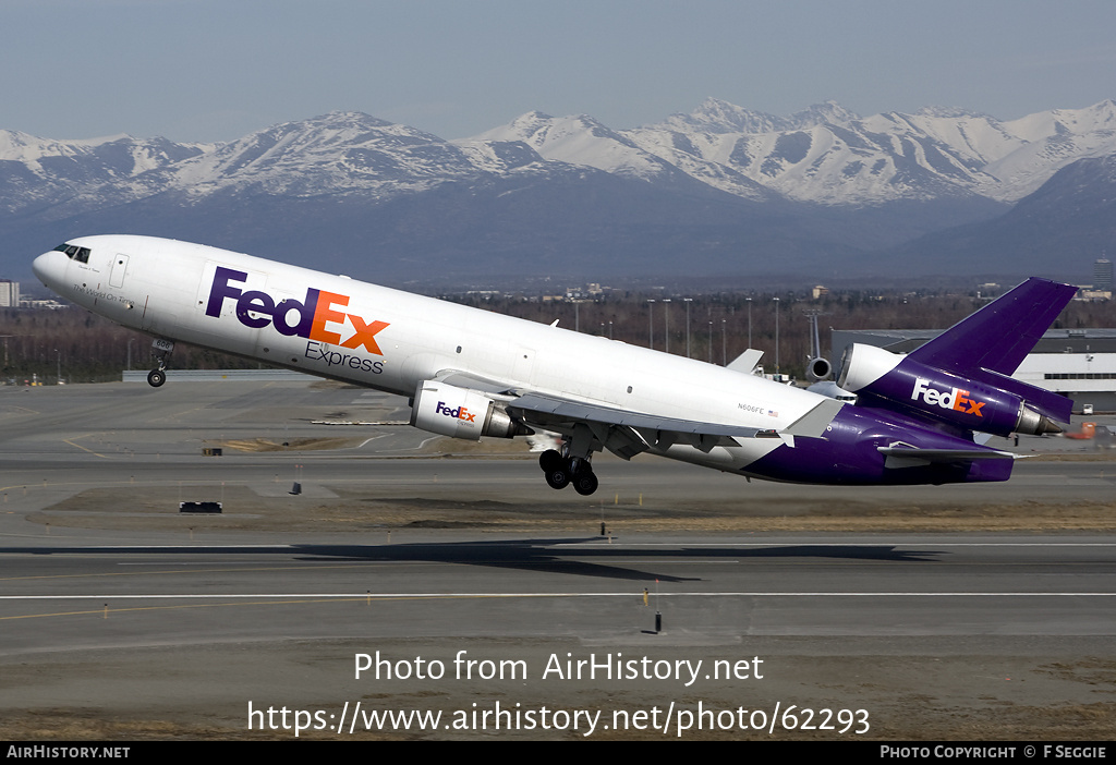 Aircraft Photo of N606FE | McDonnell Douglas MD-11F | FedEx Express - Federal Express | AirHistory.net #62293