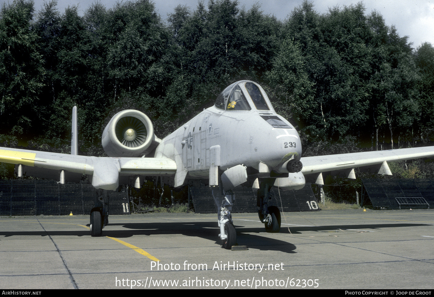 Aircraft Photo of 77-0233 | Fairchild A-10A Thunderbolt II | USA - Air Force | AirHistory.net #62305