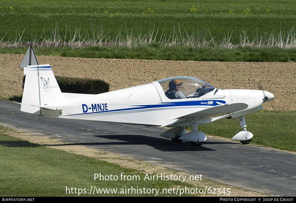 Aircraft Photo of D-MNJE | Alpi Pioneer 200 | AirHistory.net #62345