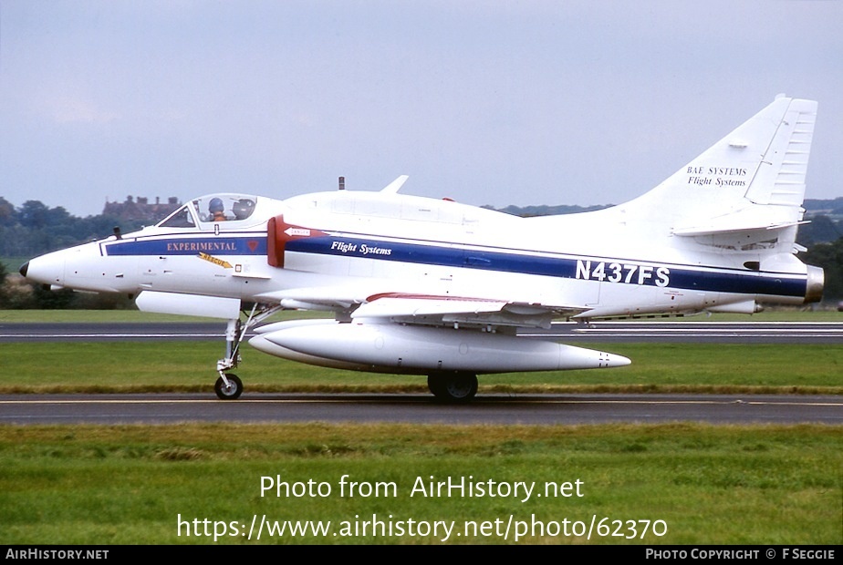 Aircraft Photo of N437FS | McDonnell Douglas A-4N Skyhawk II | BAE Systems Flight Systems | AirHistory.net #62370