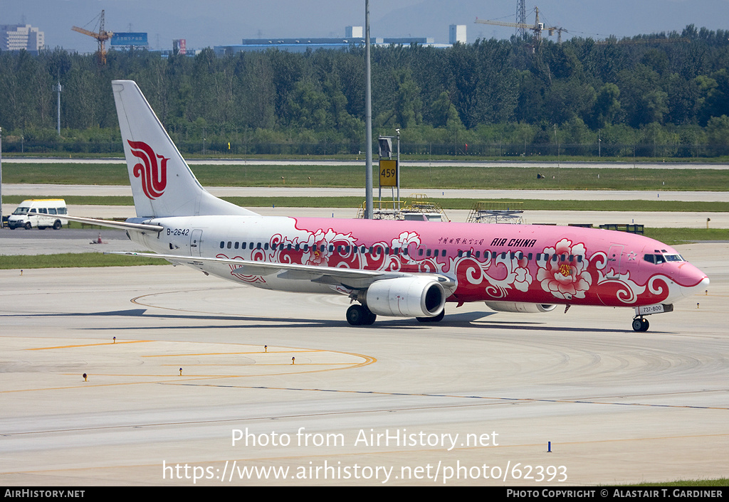 Aircraft Photo of B-2642 | Boeing 737-89L | Air China | AirHistory.net #62393