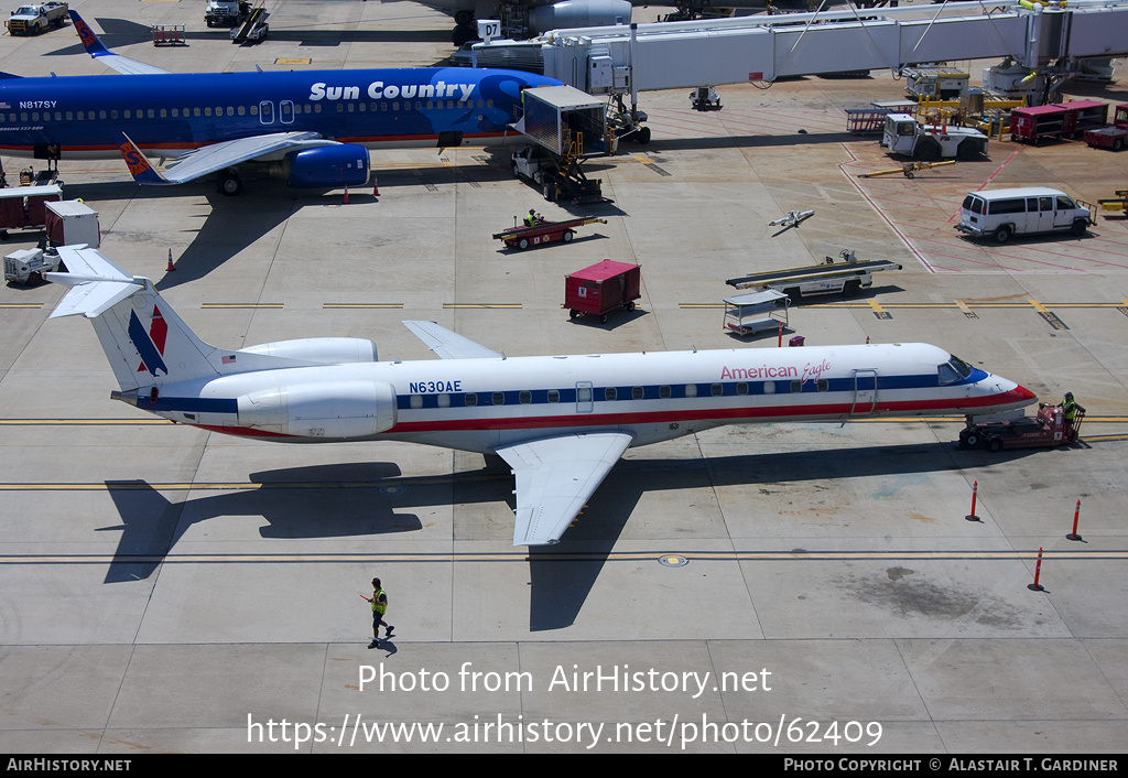 Aircraft Photo of N630AE | Embraer ERJ-145LR (EMB-145LR) | American Eagle | AirHistory.net #62409