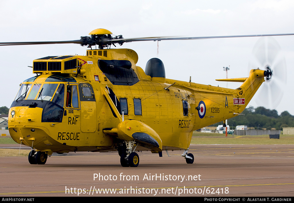 Aircraft Photo of XZ585 | Westland WS-61 Sea King HAR3 | UK - Air Force | AirHistory.net #62418