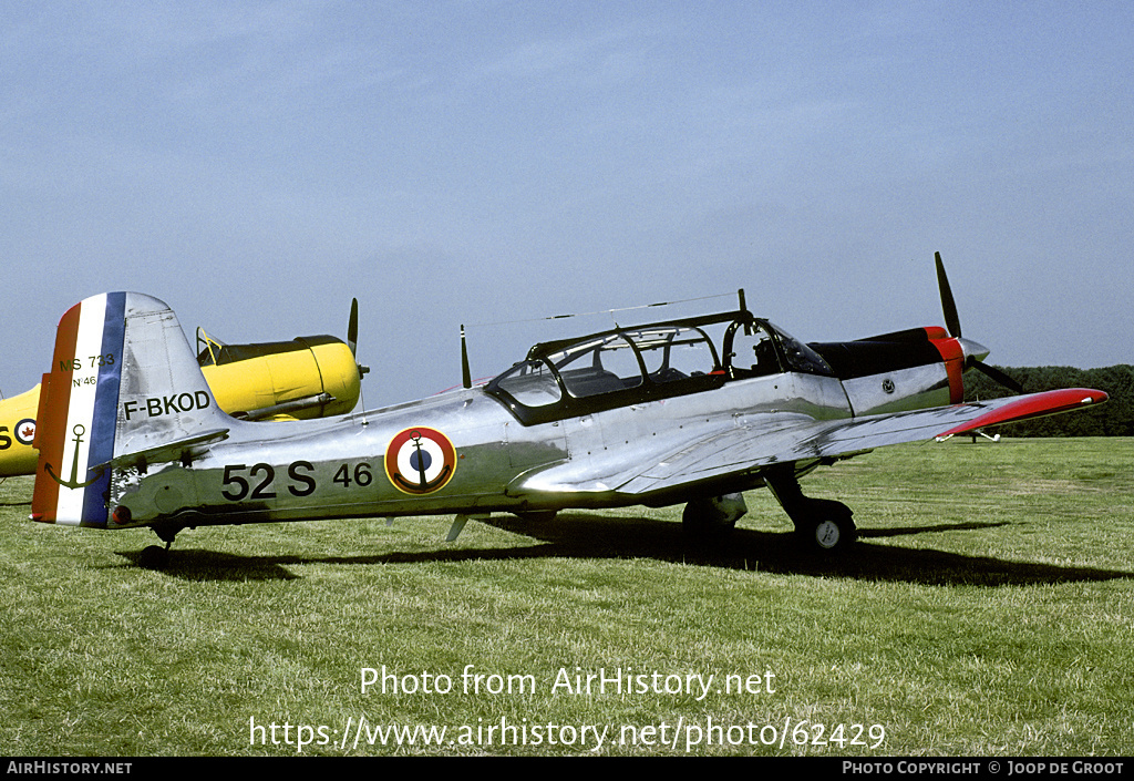 Aircraft Photo of F-BKOD / 46 | Morane-Saulnier MS-733 Alcyon | France - Navy | AirHistory.net #62429