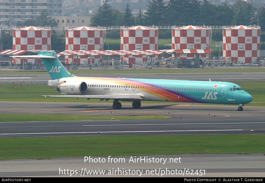 Aircraft Photo of JA001D | McDonnell Douglas MD-90-30 | Japan Air System - JAS | AirHistory.net #62451