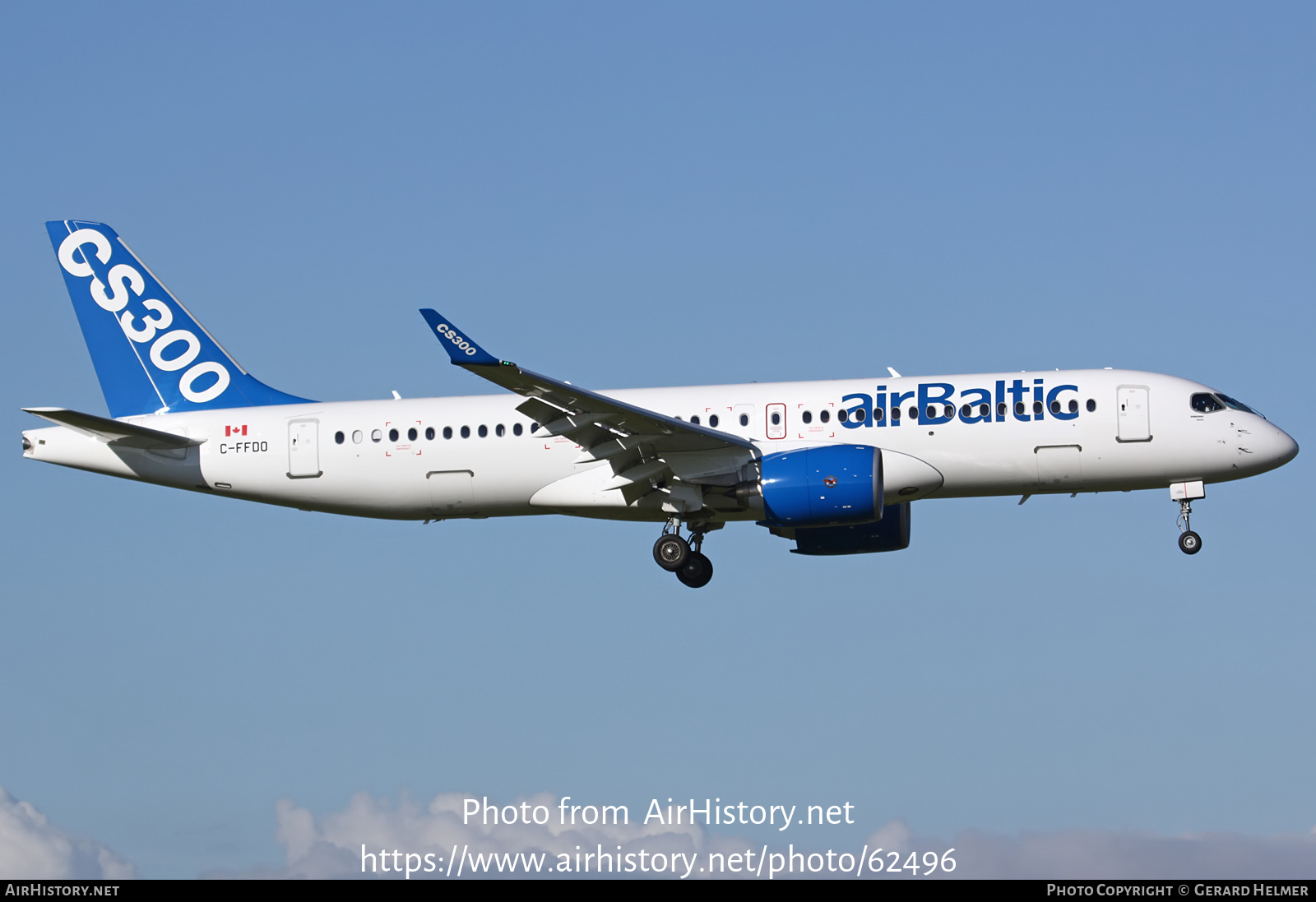 Aircraft Photo of C-FFDO | Bombardier CSeries CS300 (BD-500-1A11) | Bombardier | AirHistory.net #62496