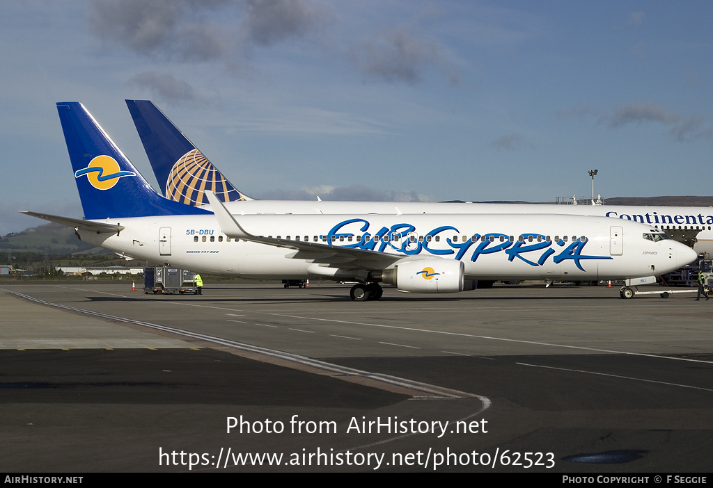 Aircraft Photo of 5B-DBU | Boeing 737-8Q8 | Eurocypria Airlines | AirHistory.net #62523