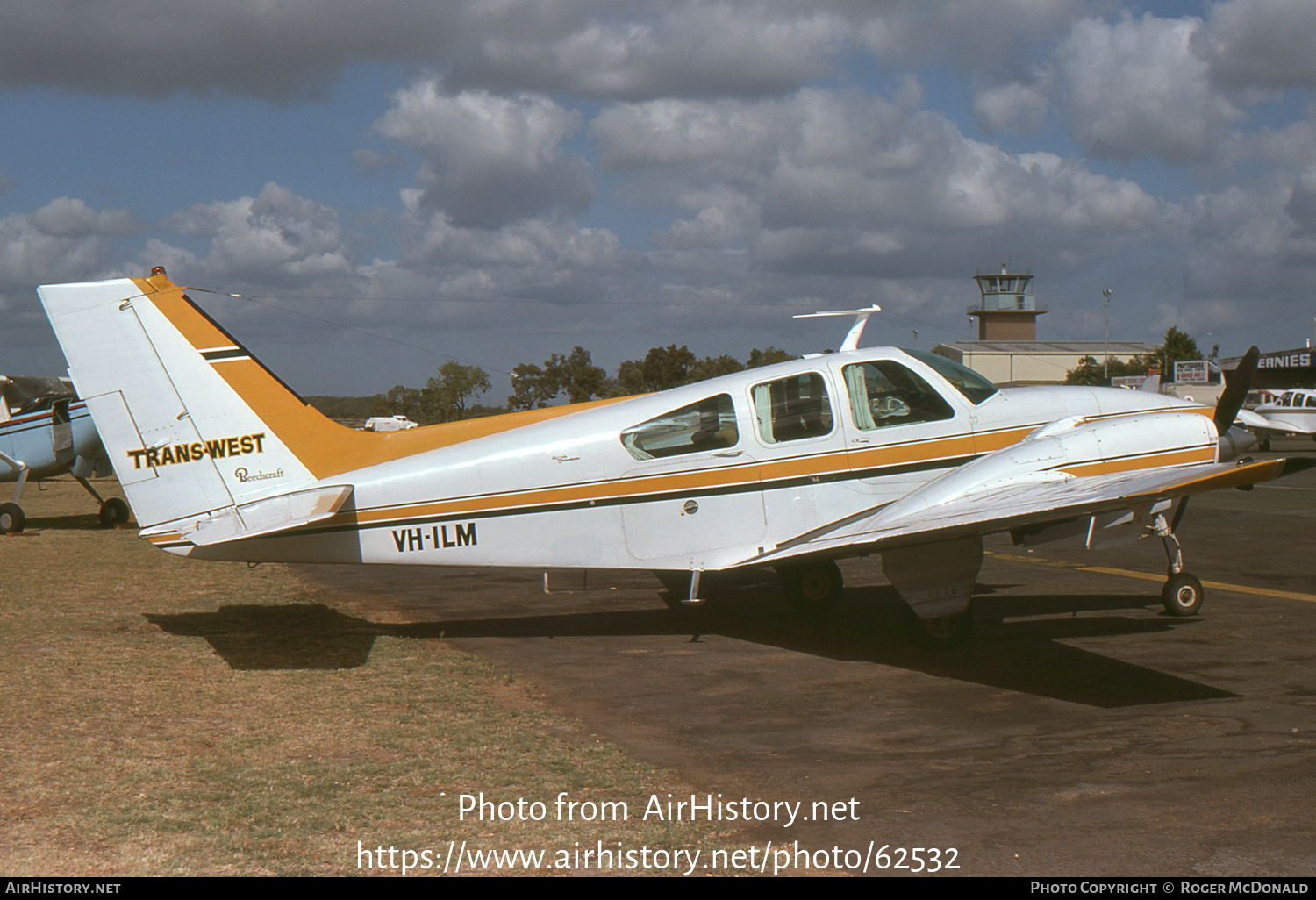 Aircraft Photo of VH-ILM | Beech D55 Baron | Trans West Airlines | AirHistory.net #62532