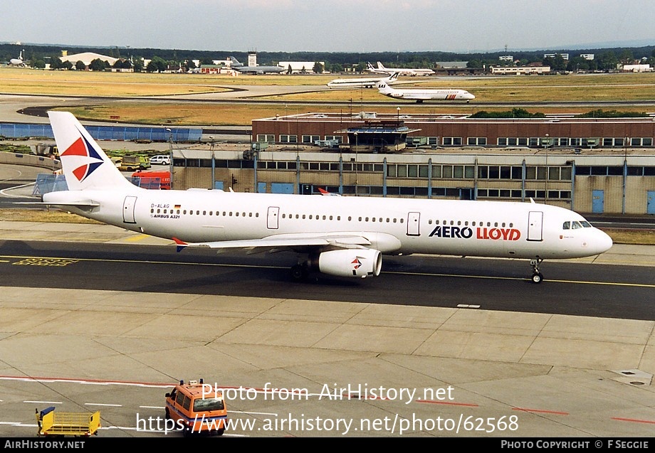 Aircraft Photo of D-ALAG | Airbus A321-231 | Aero Lloyd | AirHistory.net #62568