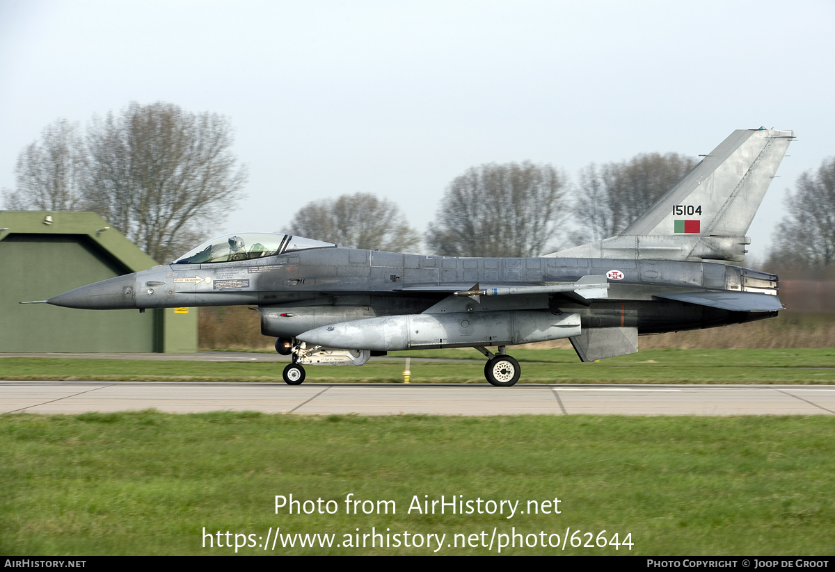 Aircraft Photo of 15104 | General Dynamics F-16AM Fighting Falcon | Portugal - Air Force | AirHistory.net #62644