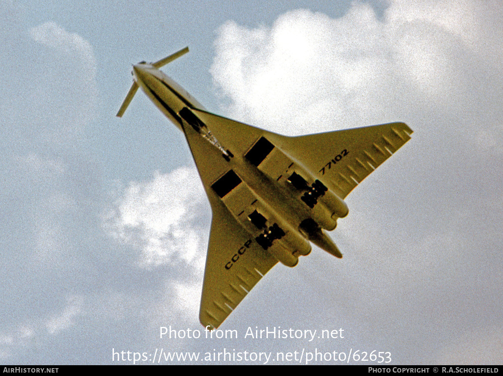 Aircraft Photo of CCCP-77102 | Tupolev Tu-144S | Aeroflot | AirHistory.net #62653