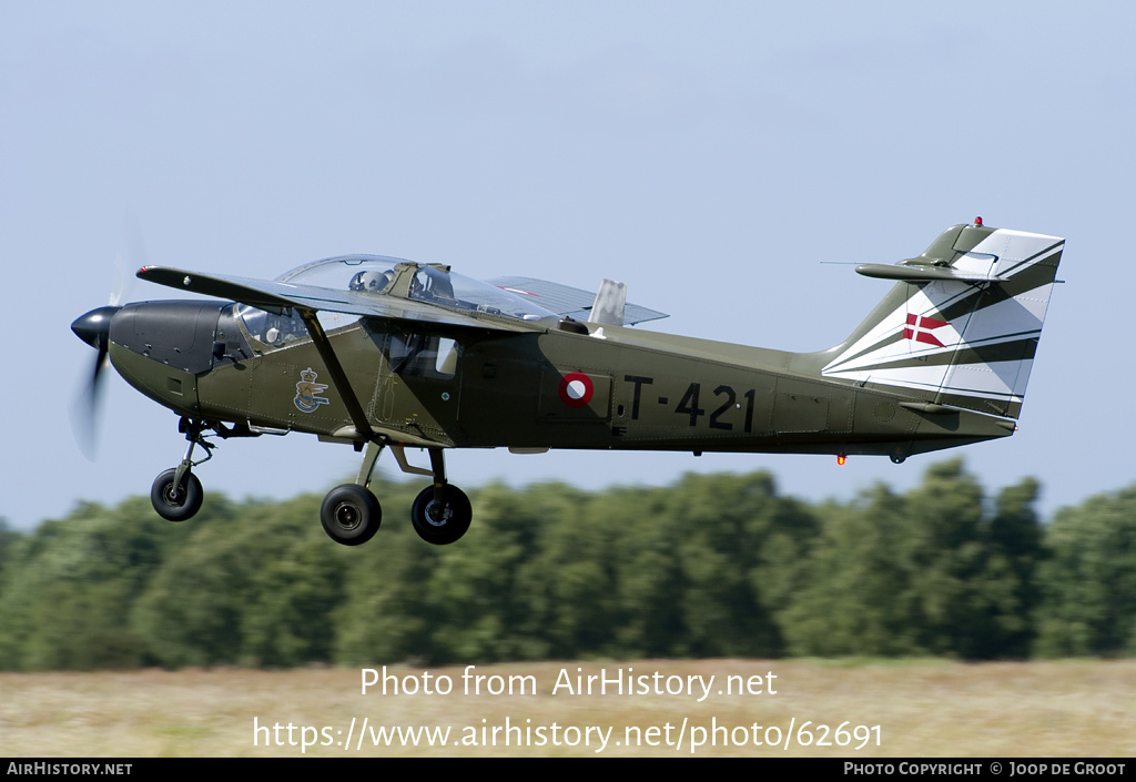 Aircraft Photo of T-421 | Saab T-17 Supporter | Denmark - Air Force | AirHistory.net #62691