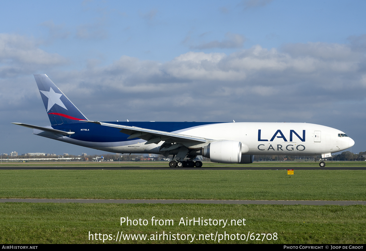 Aircraft Photo of N776LA | Boeing 777-F16 | LAN Cargo | AirHistory.net #62708