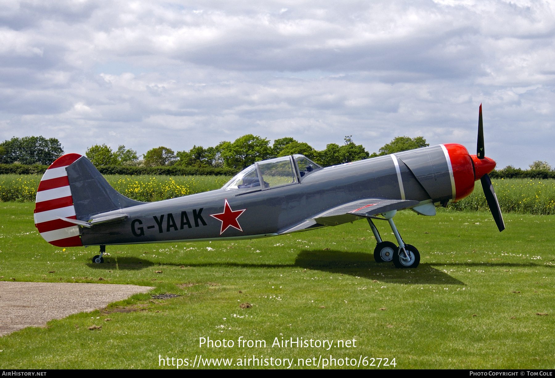 Aircraft Photo of G-YAAK | Yakovlev Yak-50 | AirHistory.net #62724