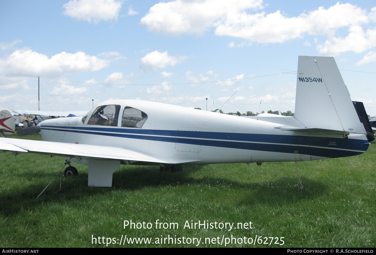 Aircraft Photo of N1354W | Mooney M-20C | AirHistory.net #62725