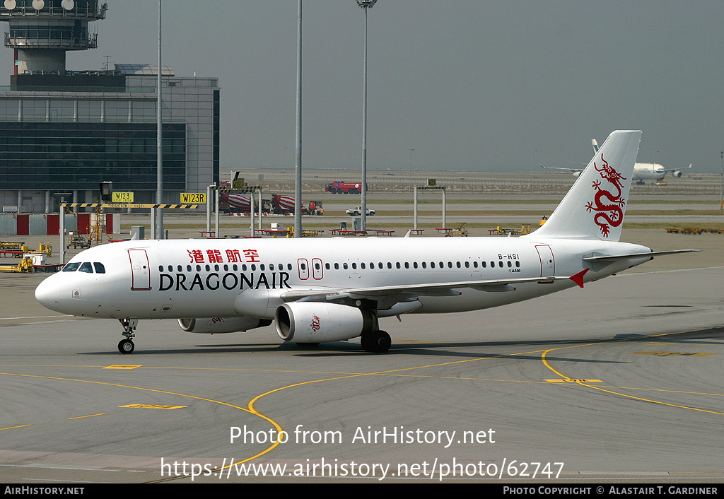 Aircraft Photo Of B-HSI | Airbus A320-232 | Dragonair | AirHistory.net #62747